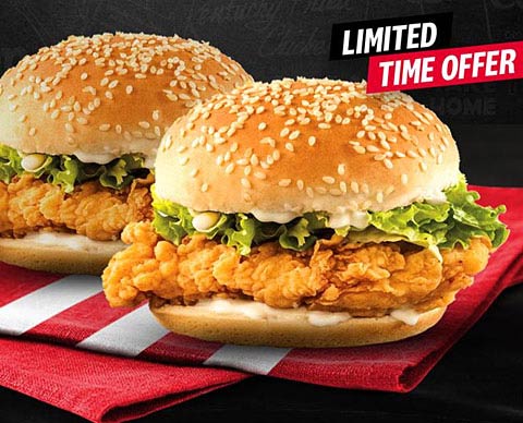 sandwich-wednesdays | Deals | Specials | KFC Menu : KFC Trinidad & Tobago