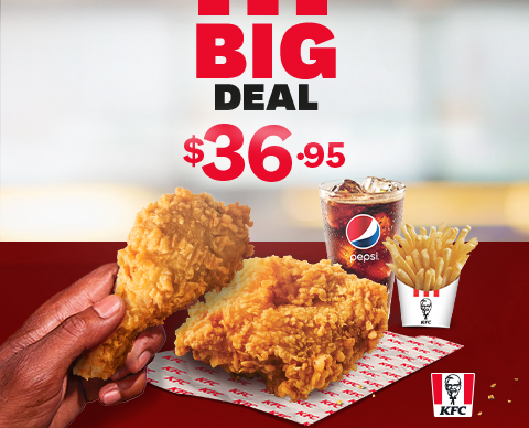 Big Deal| Deals |Specials | KFC Menu : KFC Trinidad & Tobago